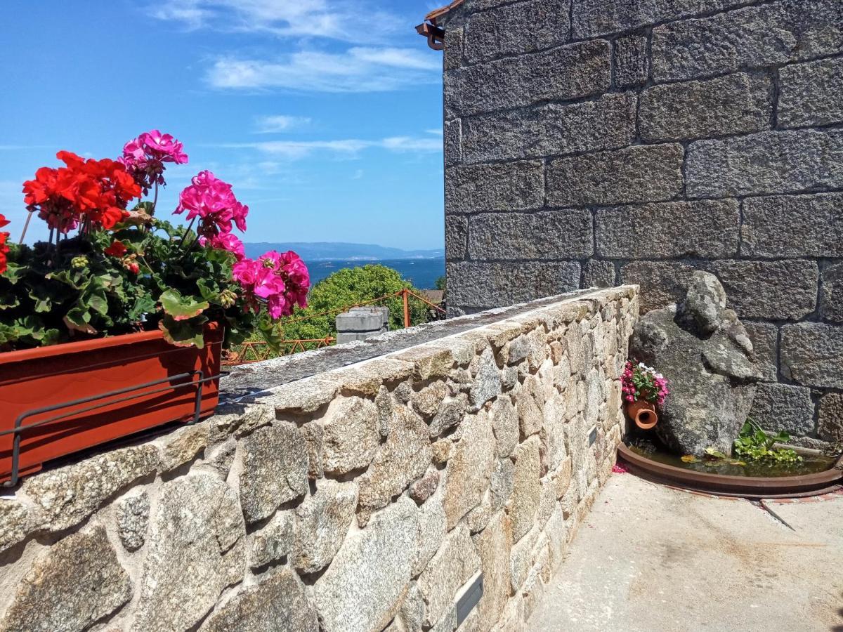 O Inino Casita Rural Costera Villa O Grove Dış mekan fotoğraf