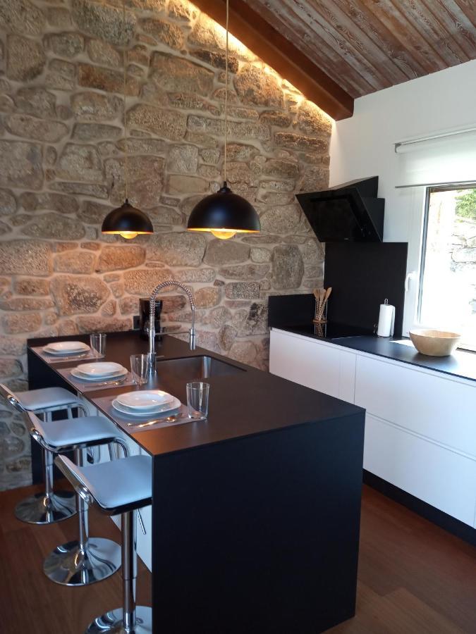 O Inino Casita Rural Costera Villa O Grove Dış mekan fotoğraf