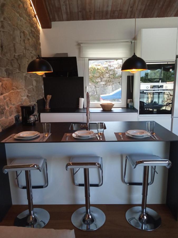 O Inino Casita Rural Costera Villa O Grove Dış mekan fotoğraf