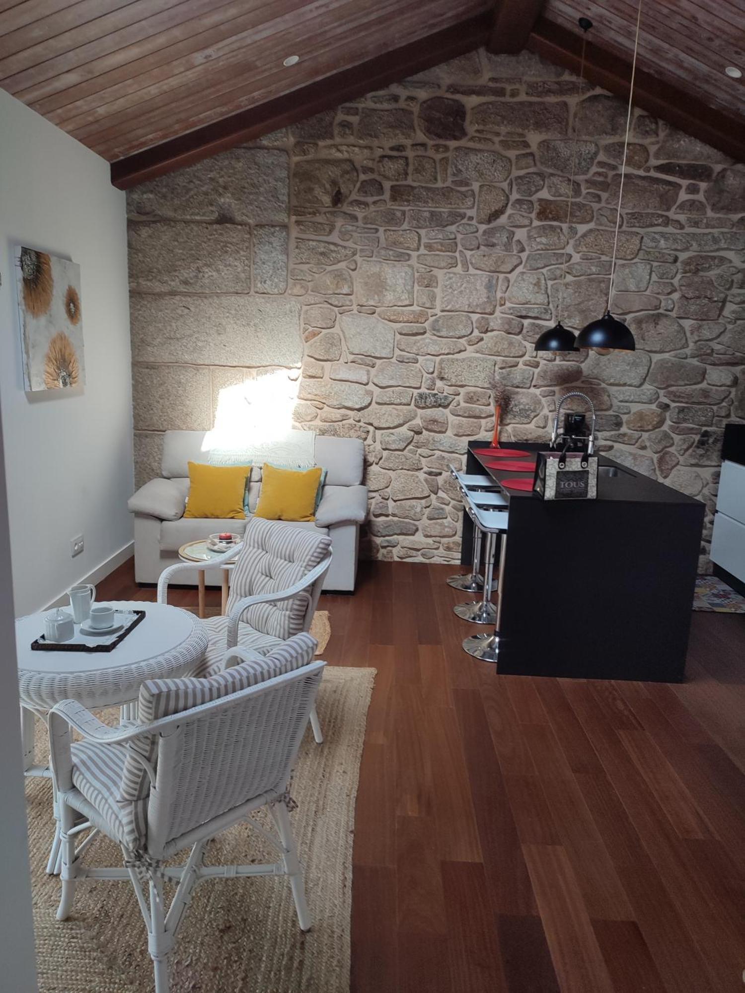 O Inino Casita Rural Costera Villa O Grove Dış mekan fotoğraf