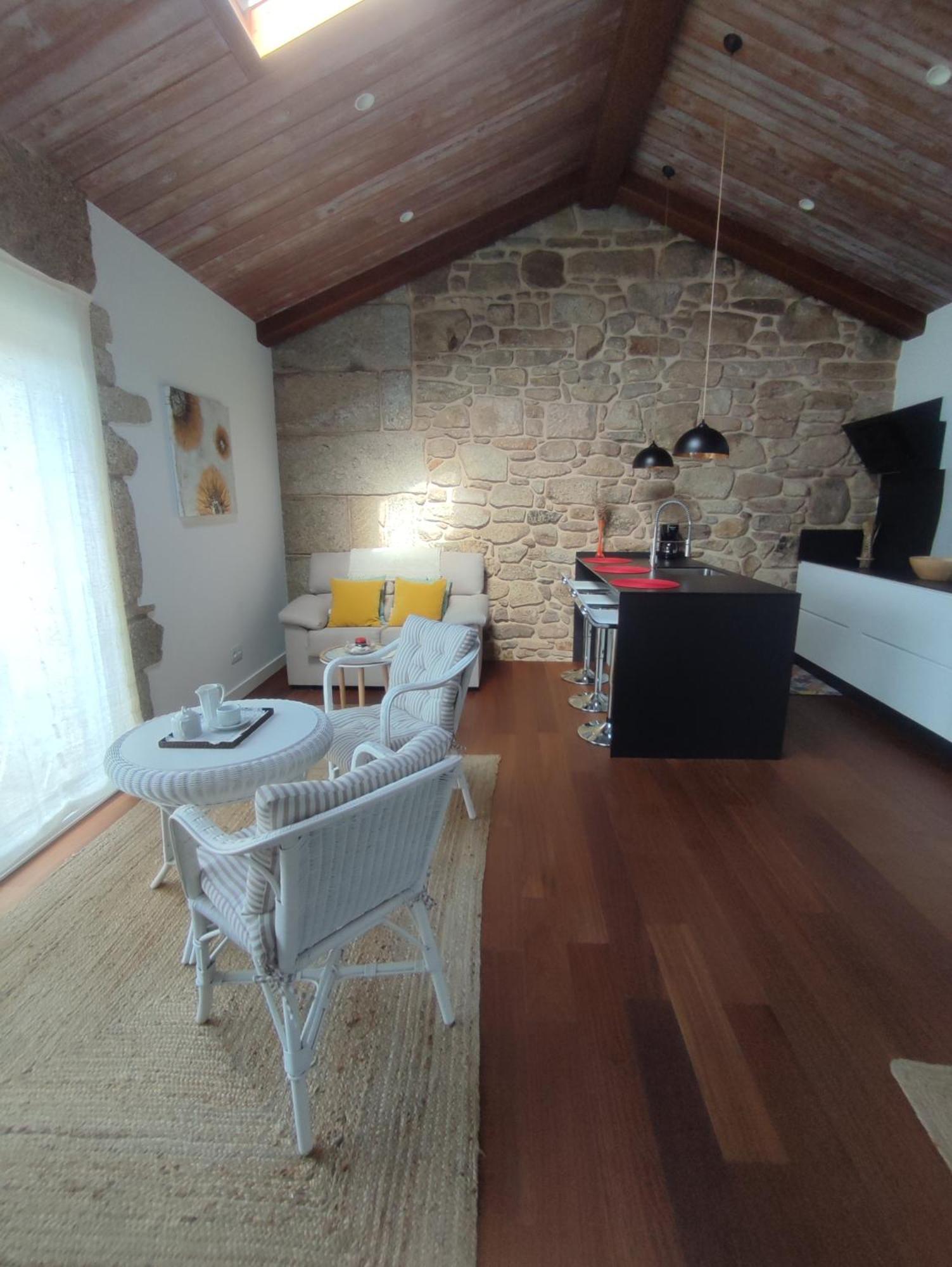 O Inino Casita Rural Costera Villa O Grove Dış mekan fotoğraf